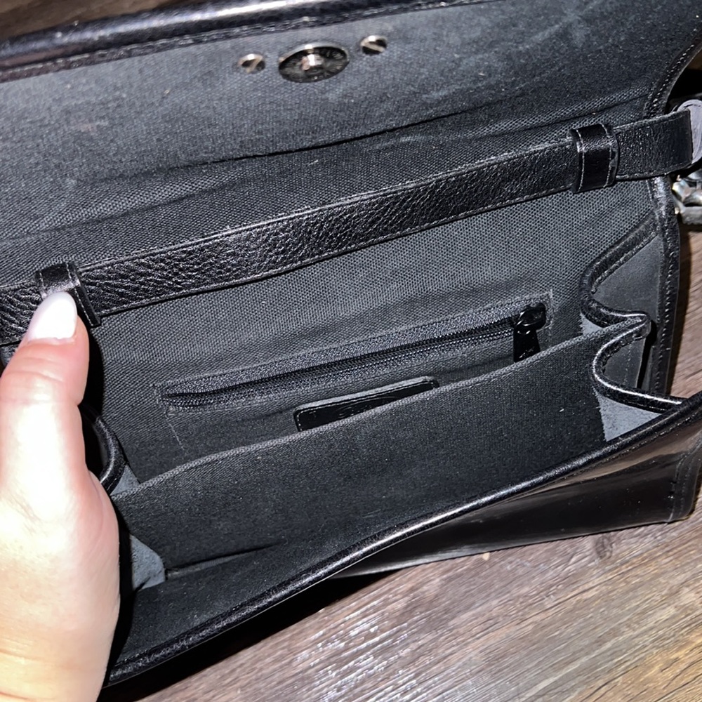 • Brighton • Black Bag with Silver Hardware - Picture 6 of 6